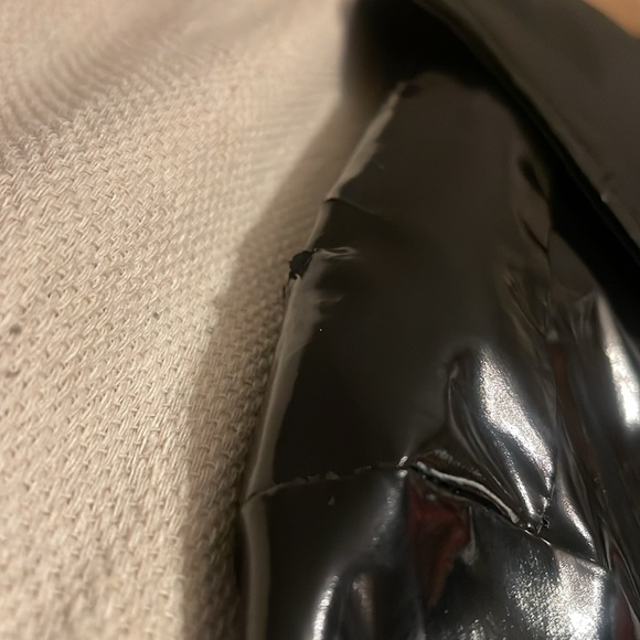 Black patent leather jacket - Picture 3 of 3